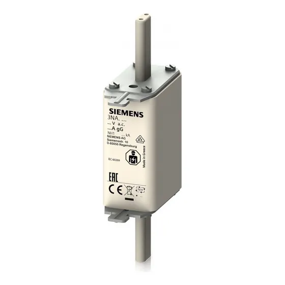 Fusível Nh Retardado T.1 160a 500vca 3na3136 Siemens