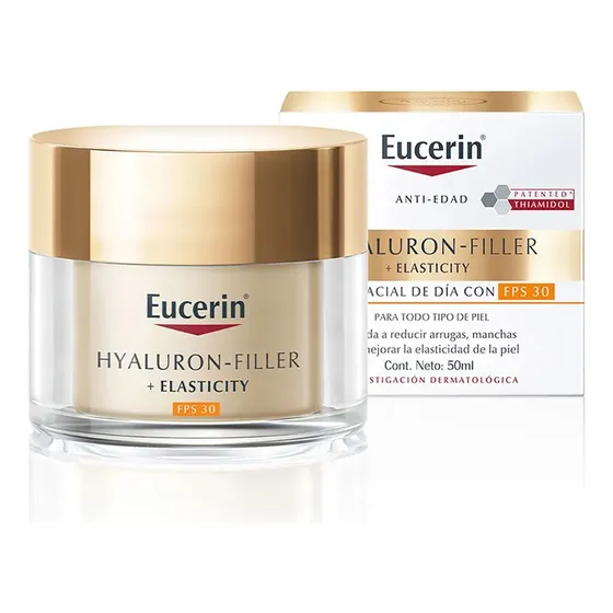 Eucerin Hyaluron Filler Elasticity Crema Facial Día Fps30