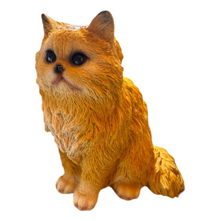 Gato Persa, Estatua En Resina Gato Persa, Estatua En Resina