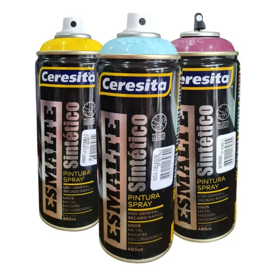 Pack 3 Spray Esm. Sintético Secado Rápido 440 C.c.
