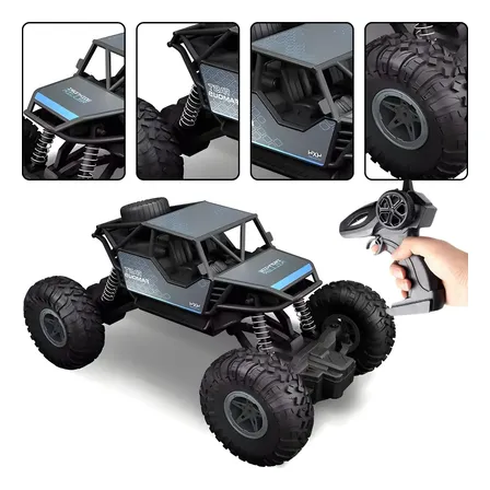 Carrinho Controle Remoto Grande Off Road Recarregavel Trilha Sortido Monster