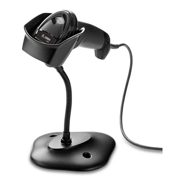 Lector Usb Zebra Ds4608 1d/2d Para Código De Barras Con Base