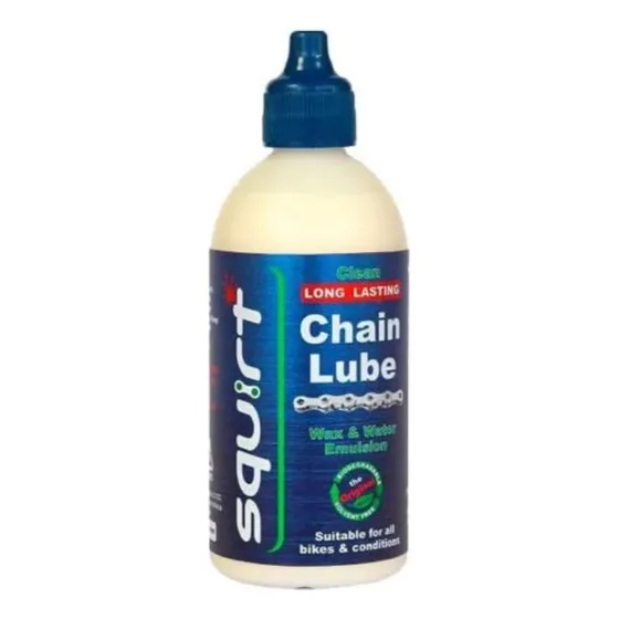 Aceite Lubrificante Cera Squirt Oil Seco 120 ml Bike MTB Speed