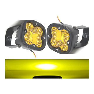 Par Faro 40 Led 60w Cuadrado Ámbar Fijo/estrobo 4x4 Barra Par Faro 40 Led 60w Cuadrado Ámbar Fijo/estrobo 4x4 Barra
