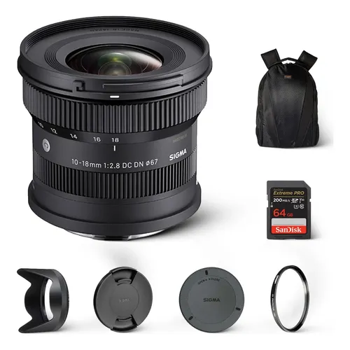 Lente Sigma 16mm F/1.4 Dc Dn Contemporânea Para Sony E - Pre