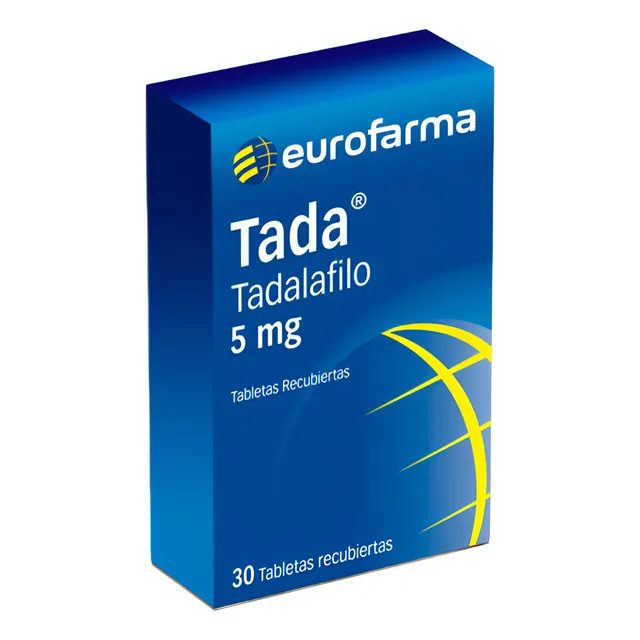 Tadalafilo 5mg Tada Eurofarma X 30 Tab