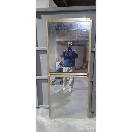 Puerta De Baño Tipo Espejo