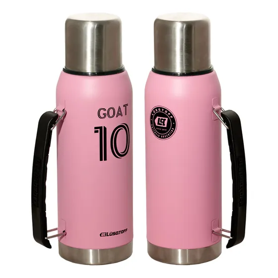 Termo Acero Inoxidable Lüsqtoff 1 Litro Rosa Goat Frio Calor