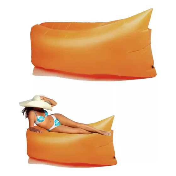 Sofá Inflável Praia Piscina Camping Saco De Dormir Portatil
