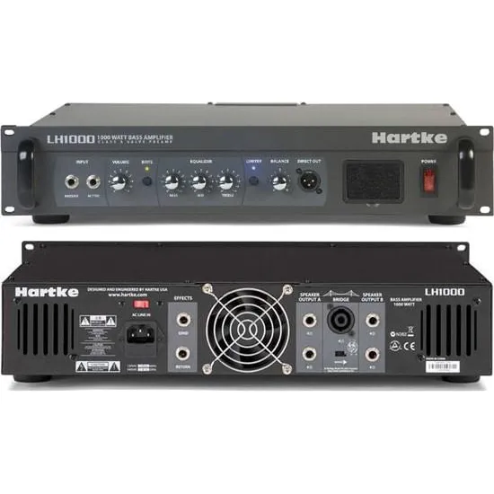 Cabezal De Bajo Hartke Systems Lh1000 1000 Watts