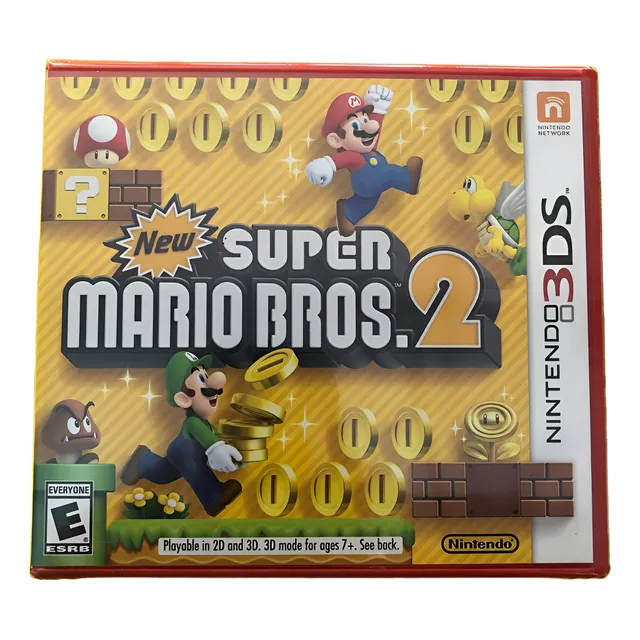 New Super Mario Bros 2 3ds Fisico Nuevo Sellado