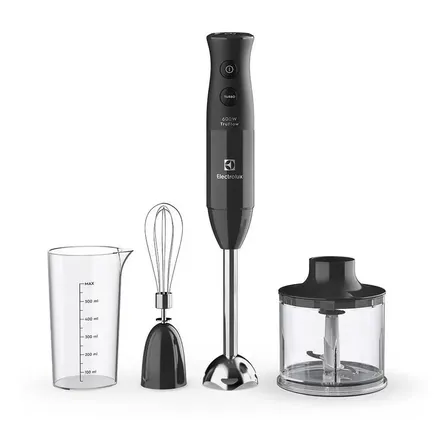 Mixer 3 Em 1 Eib20 Com Haste Em Aço Inox Electrolux Cor Preto