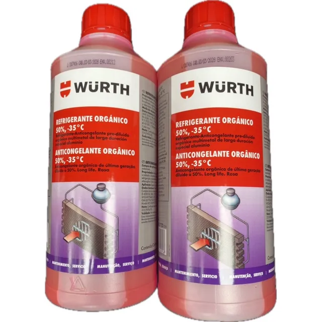 Refrigerante Würth 1 Litro Rosa