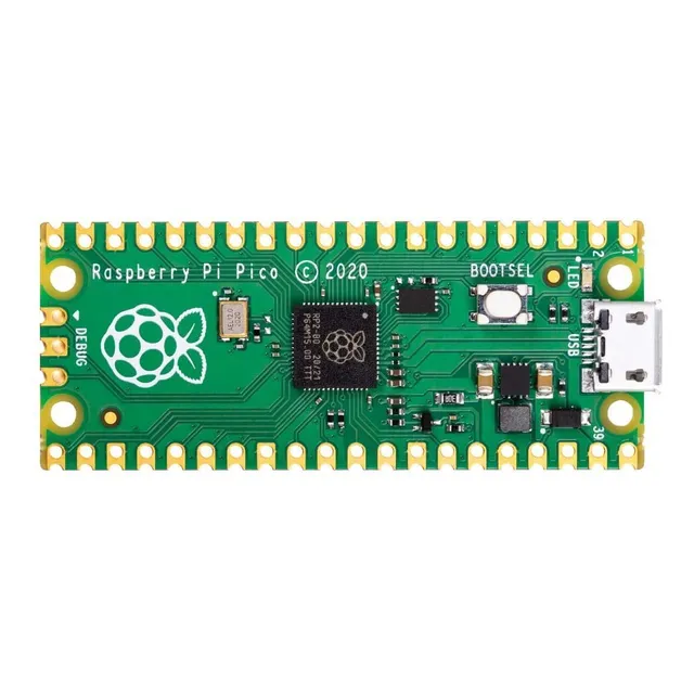 Tablero Raspberry Pi Pico, Chip Rp2040, Doble Núcleo Arm Cortex M0+ (no Inalámbrico, Sin Cabeceras)
