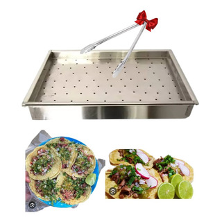 Vaporera Acero Inoxidable Baño Maria Para Tacos 40 X 40 Cm Vaporera Acero Inoxidable Baño Maria Para Tacos 40 X 40 Cm
