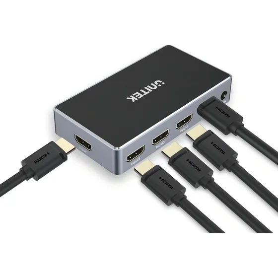 Switch Premium Hdmi 5 X 1 Control Remoto 4k 3d 7.1 - Unitek