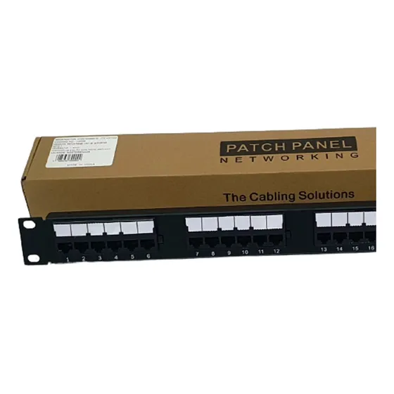 Patch Painel Cat-5e 24 Portas  Cód 3179