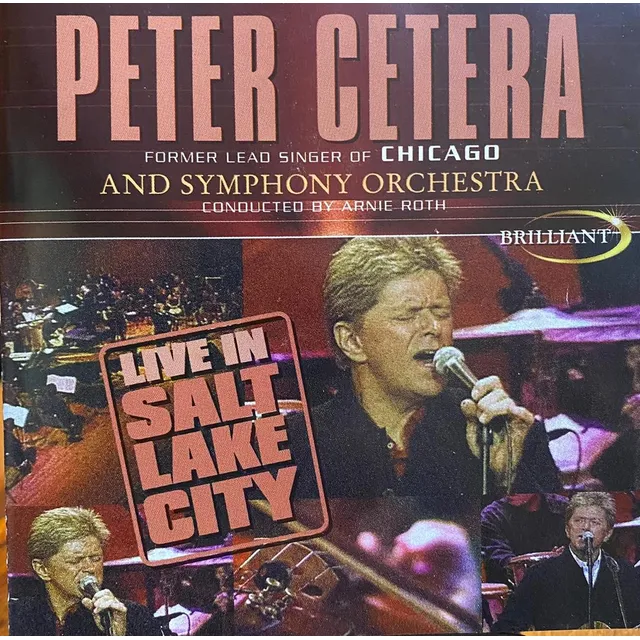 Cd - Peter Cetera / Live In Salt Lake City. Album (2004)