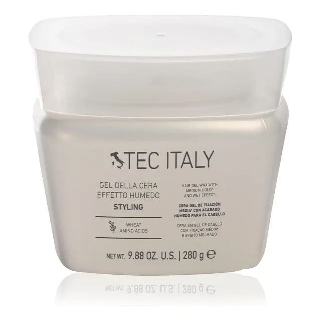 Tec Italy Gel Della Cera Fijador Cabello Efecto Húmedo 280gr