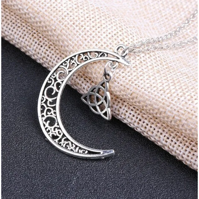 Collar Nudo Luz De Brujas Amuleto Proteccion Novios Unisex