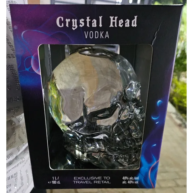 Botella Vodka Crystal Head Original, Sellada, En Su Caja.
