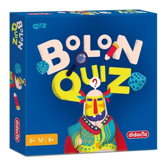 Bolon Quiz Juego De Mesa Trivia Didacta +2 Jugadores +8 Años