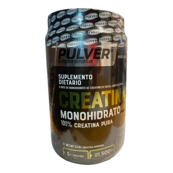 Creatina Micronizada X 500 Gramos 100% Pura - Pulver