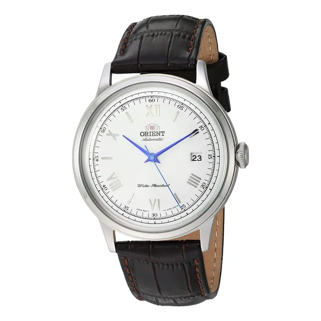 Reloj Orient Bambino Version 2 Fac00009w0 Cuero Blanco