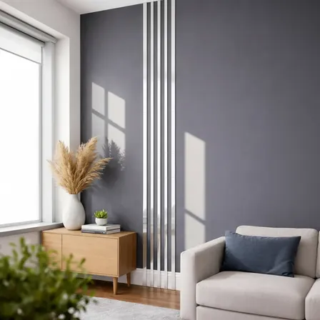 Kit 10 Tiras 3d Espelho Acrílico Decorativo Design Moderno Espelho