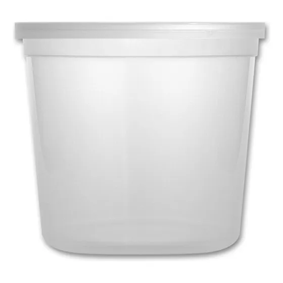 Tina Plástica 32oz - 950cc Con Tapa 