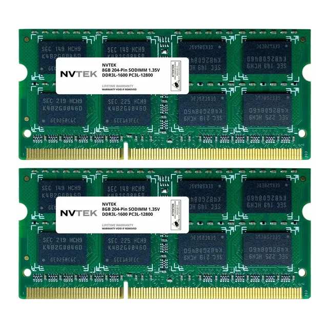 Memoria Ram 16gb 2x8gb Ddr3 1600 Mhz Sodimm Nvtek