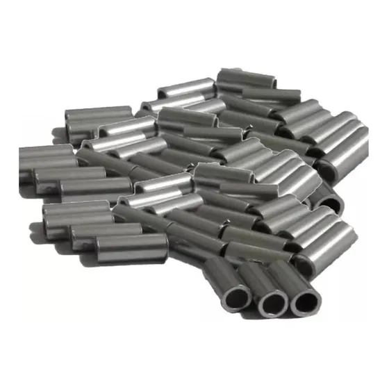 Tubitos De Aluminio N° 3 Para Lider De Pesca X 200 Unidades
