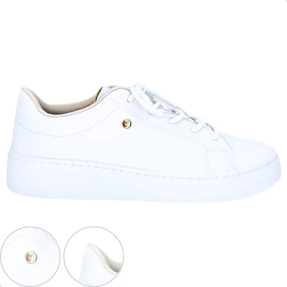 Tênis Branco Feminino Ramarim Casual Plataforma Confortável