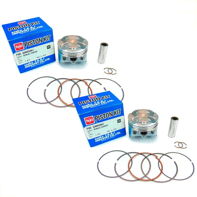 Set De Piston Perno Y Aros Kawasaki Ex Ninja 250 1988-2007