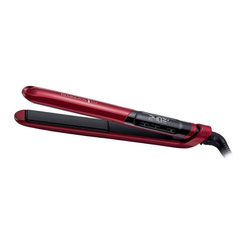 Plancha de cabello Remington Professional Silk S9600 roja 120V/240V