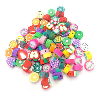 Figuras Arcilla Bisutería Para Pulsera 50 Pzs Figuras Arcilla Bisutería Para Pulsera 50 Pzs