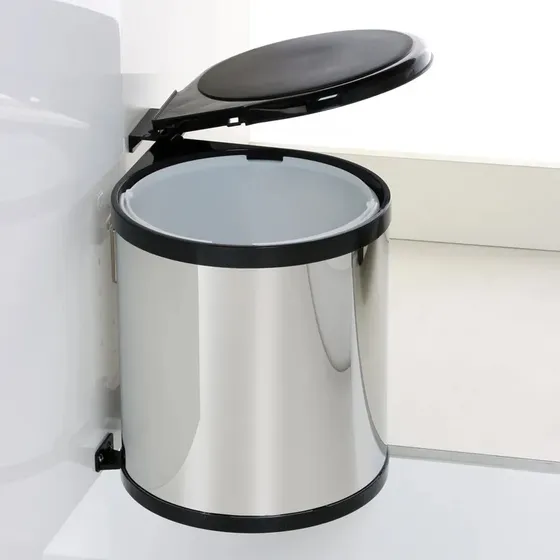 Papelera Extraible Cocina Redonda 40cm Nova Herraje