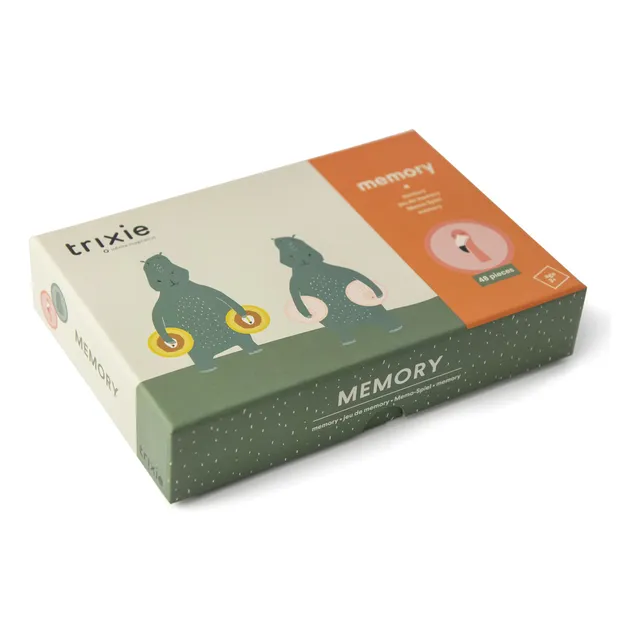 Juego De Memoria Infantil Didactico Tarjetitas Trixie Trex