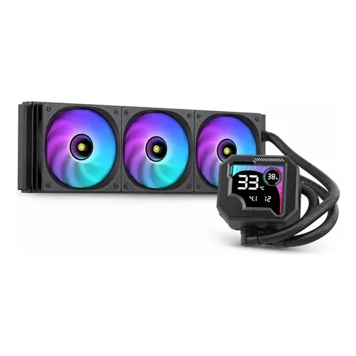 Water Cooler Lian Li Galahad Ii Lcd Sl-inf 360 Pto Rgb 360mm