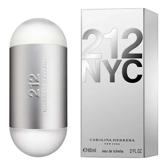 Carolina Herrera 212 NYC NYC Tradicional EDT 60ml para feminino