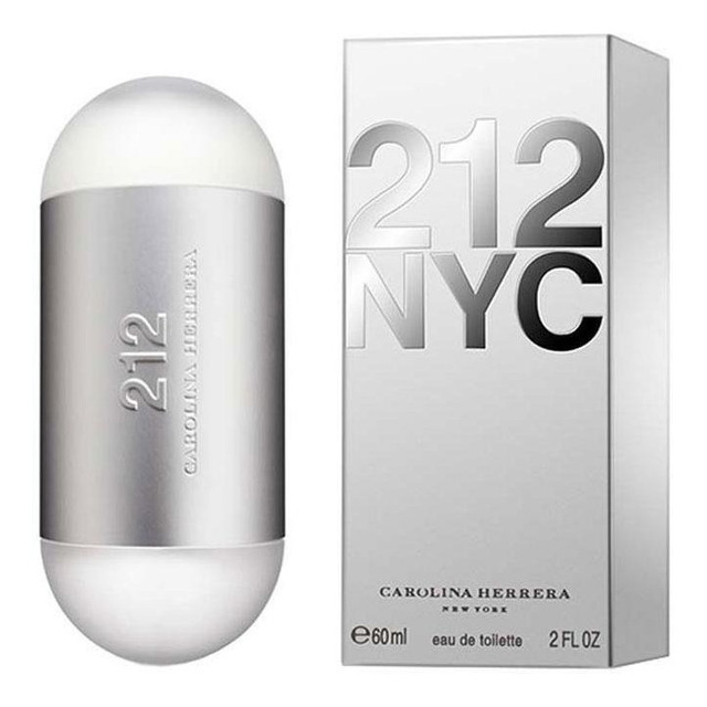 Carolina Herrera 212 Nyc Nyc Tradicional Edt 60ml Para Feminino Carolina Herrera 212 Nyc Nyc Tradicional Edt 60ml Para Feminino