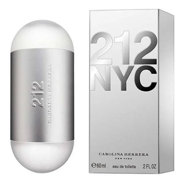 Carolina Herrera 212 NYC NYC Tradicional EDT 60ml para feminino
