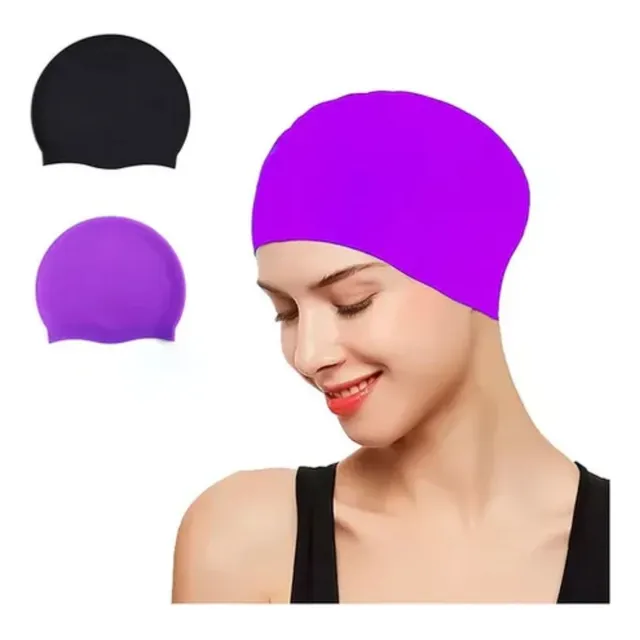 Gorro De Natación De Silicona Sin Costuras Unisex Adulto