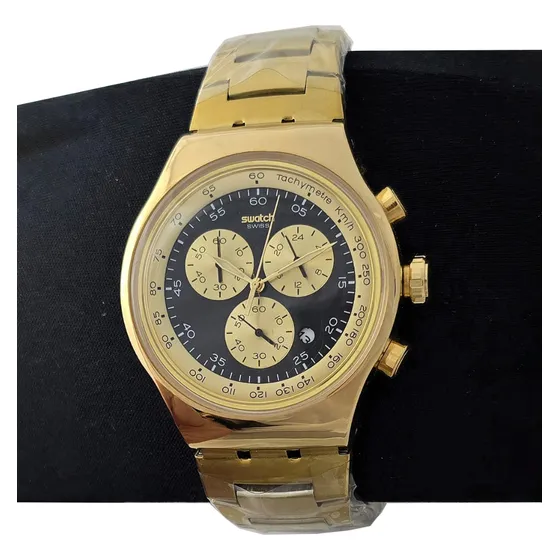 Relógio De Pulso 100% Funcional  Swatch A Prova D'água