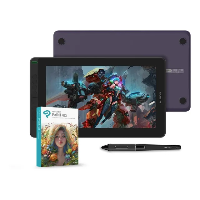 Tableta Grafica Huion Kamvas 13 Vp + Clip Studio Paint Pro