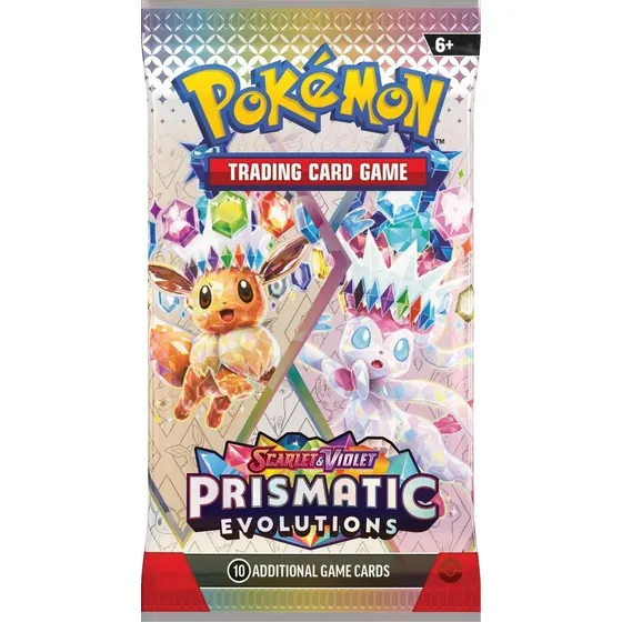 Sobre Cartas Pokémon Tcg Prismatic Evolutions Ingles