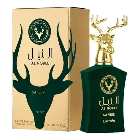 Perfume Árabe Al Noble Safeer Lattafa Compartilhável 100ml