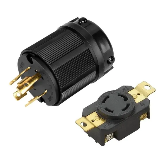 Clavija Y Contacto Para Planta De Luz 120/240v Uso Rudo 30a