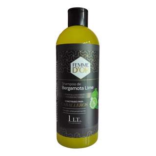 Shampoo De Bergamota 1lt Lime Femme D´or Shampoo De Bergamota 1lt Lime Femme D´or