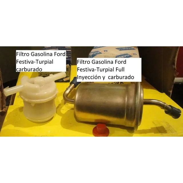 Filtro Gasolina Festiva-turpial Full Inyección Y Carburado